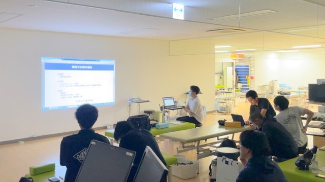 下肢スポーツ班 合同ミーティングの様子